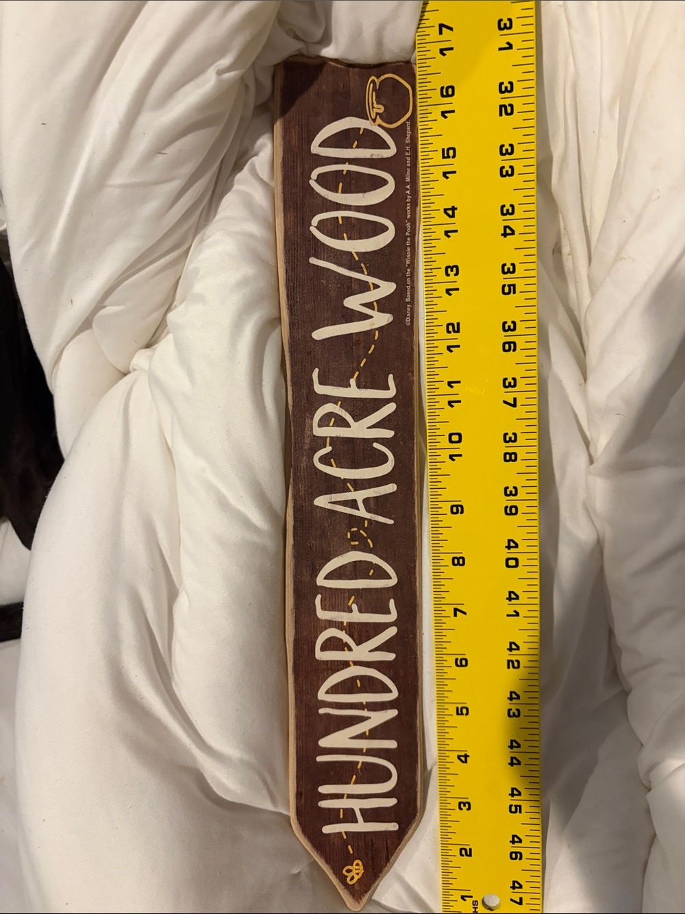 Rustic Brown Hundred Acre Wood Arrow Wall Décor - Picture 3 of 3